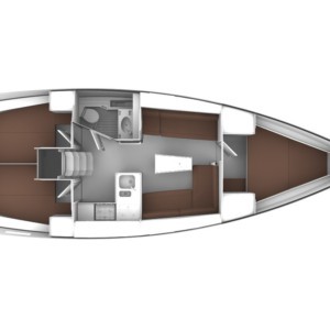 Bavaria Cruiser 37 vitorlás ,  hajóbérlés,  hajóbérlés Adria,  Adriai tenger