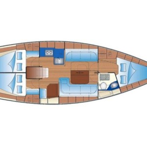 Bavaria 37 Cruiser vitorlás bérlés az Adrián,  Adria,  luxusnyaralás,  Horvátország hajóbérlés