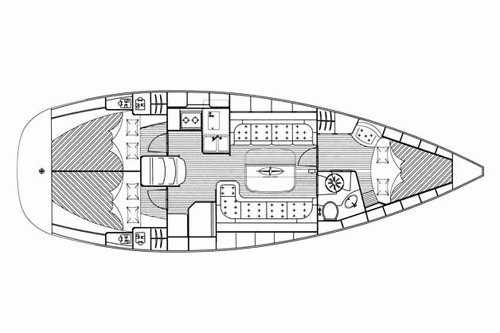 Bavaria 37 Cruiser vitorlás ,  yacht bérlés,  hajóbérlés Adria,  Adriai tenger