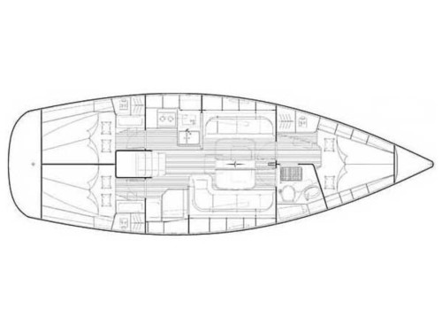 Bavaria 38 Cruiser vitorlás ,  Horvátország,  hajóbérlés,  hajóbérlés Adria