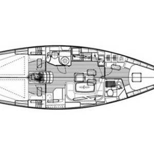Bavaria 40 Cruiser vitorlás bérlés,  hajóbérlés,  hajóbérlés Horvátország,  Adriai tenger
