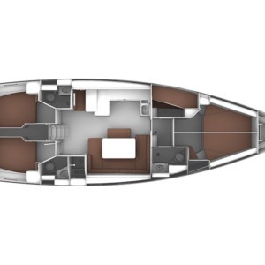 Bavaria Cruiser 51 vitorlás bérlés az Adrián,  luxusnyaralás,  yacht bérlés,  Adriai tenger