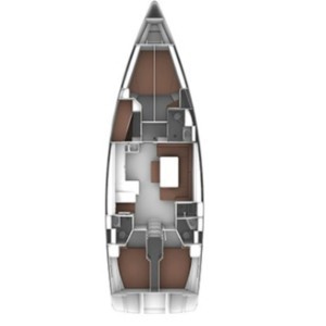 Bavaria Cruiser 51 hajóbérlés az Adrián,  Horvátország,  luxusnyaralás,  vitorlás bérlés