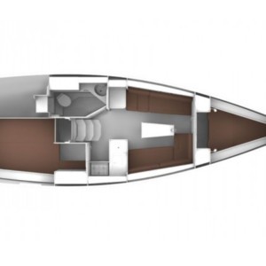 Bavaria Cruiser 33 vitorlás ,  vitorlás bérlés az Adrián,  yacht bérlés,  vitorlás bérlés