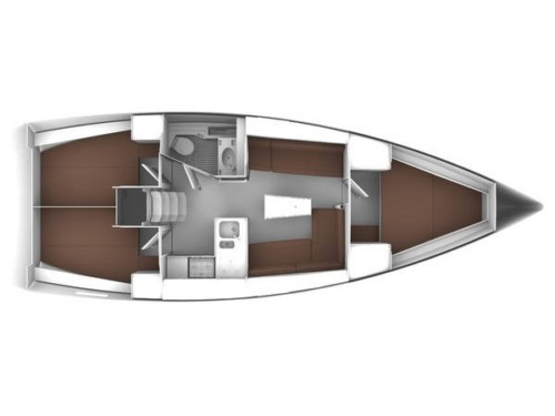 Bavaria Cruiser 37 vitorlás bérlés,  Adria,  luxusnyaralás,  Horvátország hajóbérlés