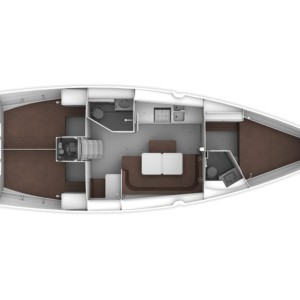 Bavaria Cruiser 41 luxusnyaralás,  Horvátország hajóbérlés,  vitorlás bérlés,  Adriai tenger