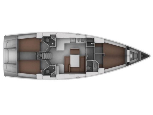 Bavaria Cruiser 45 hajóbérlés az Adrián,  Horvátország,  hajóbérlés,  yacht bérlés