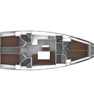 Bavaria Cruiser 46 vitorlás ,  hajóbérlés az Adrián,  hajóbérlés Horvátország,  Adriai tenger