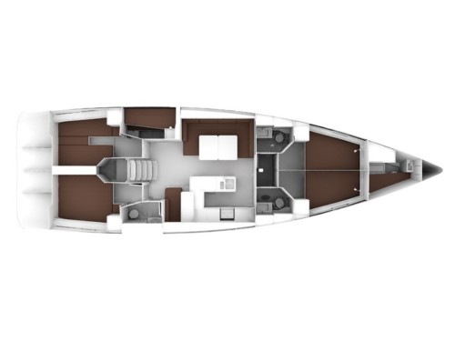 Bavaria Cruiser 56 luxusnyaralás,  Horvátország hajóbérlés,  hajóbérlés Horvátország,  vitorlás bérlés