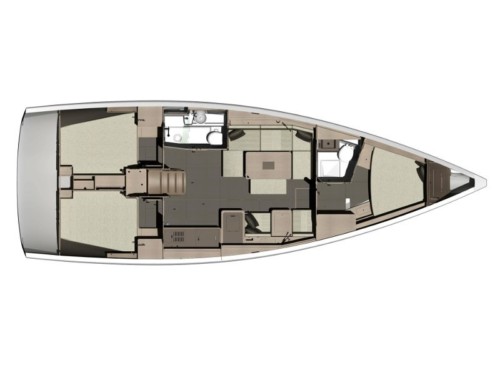 Dufour 412 Grand large vitorlás ,  Adria,  yacht bérlés,  Horvátország hajóbérlés