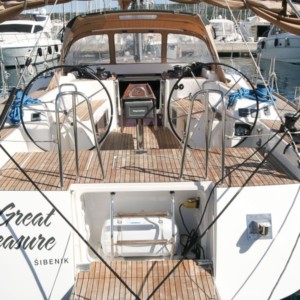 Dufour 485 Grand Large vitorlás bérlés Horvátországban,  hajóbérlés az Adrián,  luxusnyaralás,  yacht bérlés