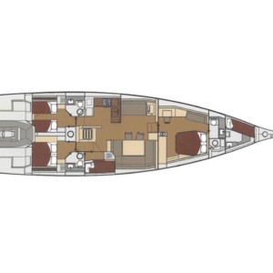 Dufour 63 Exclusive vitorlás bérlés,  hajóbérlés az Adrián,  luxusnyaralás,  vitorlás bérlés
