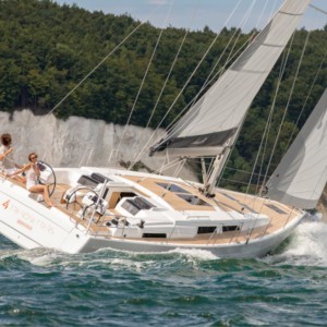 Hanse 458 vitorlás bérlés Horvátországban,  hajóbérlés az Adrián,  luxusnyaralás,  yacht bérlés