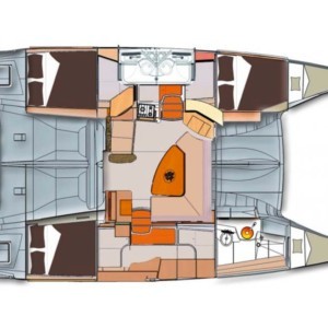 Lipari 41 hajóbérlés az Adrián,  hajóbérlés,  luxusnyaralás,  hajóbérlés Adria
