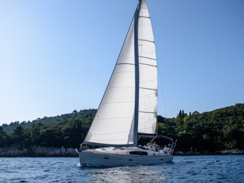 Oceanis 40 vitorlás ,  vitorlás bérlés Horvátországban,  hajóbérlés,  Adria