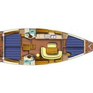 Sun Odyssey 45 vitorlás ,  hajóbérlés az Adrián,  luxusnyaralás,  yacht bérlés