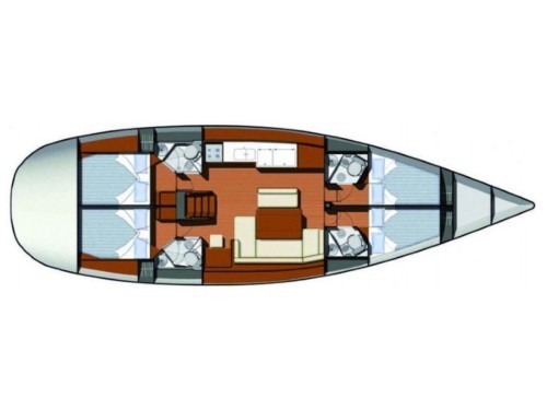 Sun Odyssey 49i luxusnyaralás,  yacht bérlés,  Horvátország hajóbérlés,  vitorlás bérlés