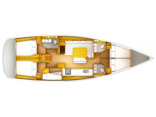 Sun Odyssey 519 hajóbérlés,  luxusnyaralás,  yacht bérlés,  Horvátország hajóbérlés